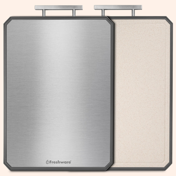 Premium Large Titanium Cutting Board Double Sided