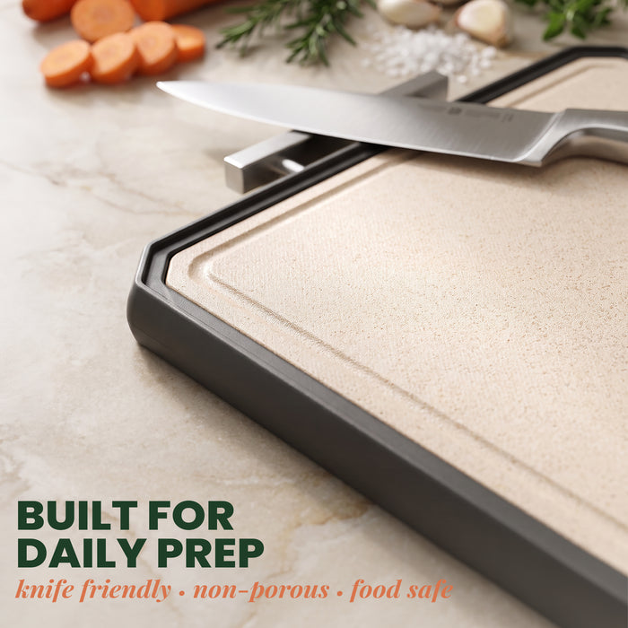 Premium Large Titanium Cutting Board Double Sided