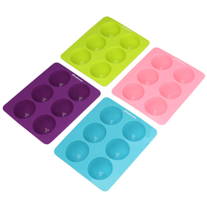 Silicone Chocolate Candy Molds - Non Stick, BPA Free, Reusable 100% Silicon & Dishwasher Safe Silicon - Kitchen Rubber Tray For Ice, Crayons, Fat Bombs and Soap Molds