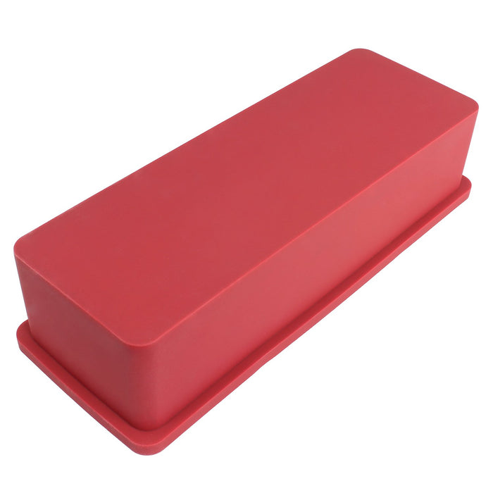 Silicone Soap Molds [Rectangular Loaf] Handmade Sopa Molds - Non Stick, BPA Free, 100% Silicon & Dishwasher Safe Silicon Bakeware Tin - Kitchen Rubber Tray
