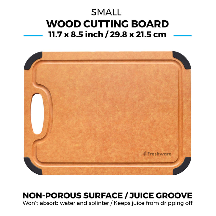 Cutting-Board for Kitchen- Natural-Wood-Fiber Composite Dishwasher-Safe,  Eco-Friendly, Juice-Grooves Reversible BPA Free - China Cookware Set and  Cookware price
