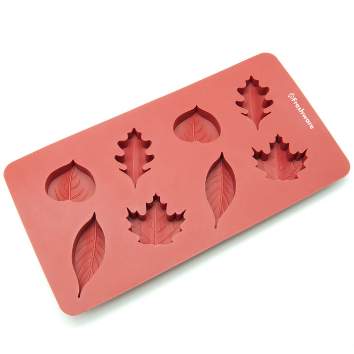 8-Cavity Silicone Maple Leaves Chocolate, Candy and Gummy Mold