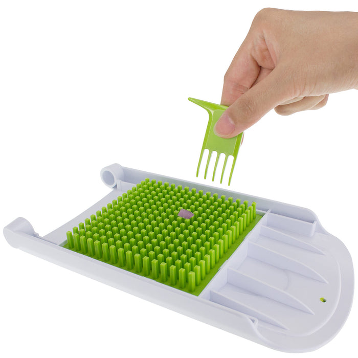 7-in-1 Onion, Vegetable, Fruit and Cheese Chopper with Mandoline Slicer and Storage Lid