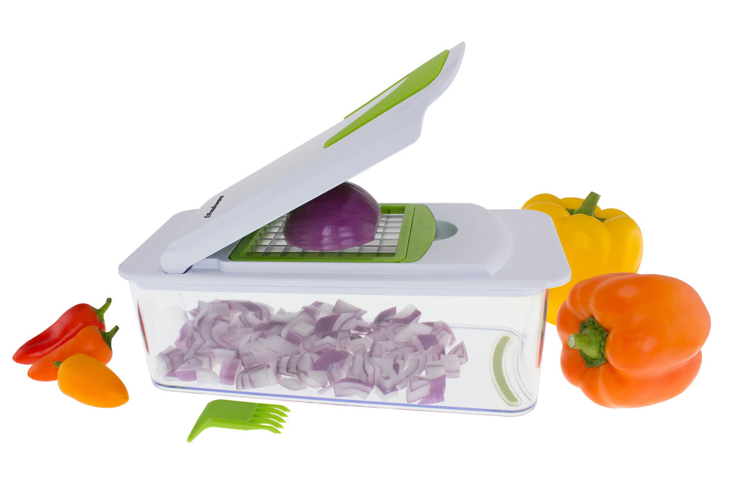 Freshware Chop Wizard Chopping Dicing Vegetables Fruit Cheese with  Container New