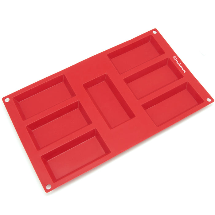 7-Cavity Silicone Financier, Candy and Cookie Mold
