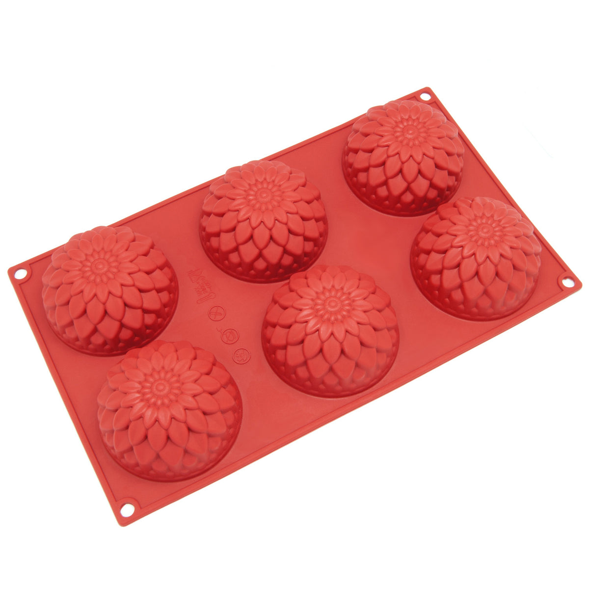  Moldfun 6 Holes Christmas Snowflakes Silicone Mold Tray for  Handmade DIY Muffin Chocolate Candy Gummy Ice Cube Jello Jelly Cupcake  Bakeware Baking Cake Soap Kitchen Pastry Decoration Moulds Tools : Home