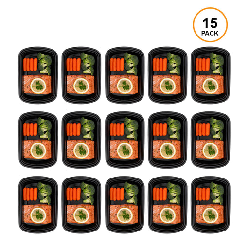 Freshware 28oz or 42 oz PP Plastic Microwavable Round Food Containers with  Lids, 1-Compartment, 30 Pack or 150 Pack
