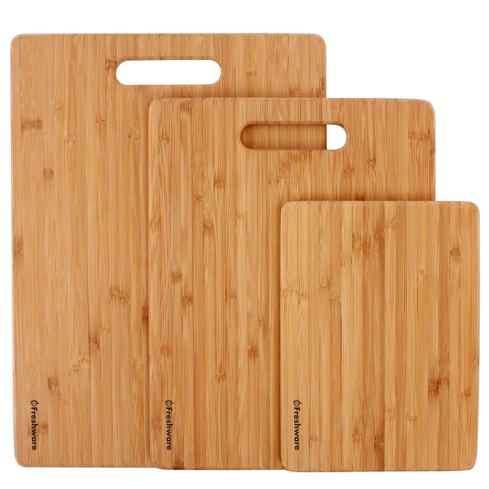 Freshware Cutting Boards for Kitchen Eco-Friendly Wood Cutting